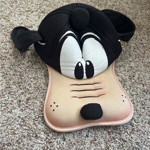 Disney Black and Cream Goofy Hat for Kids
